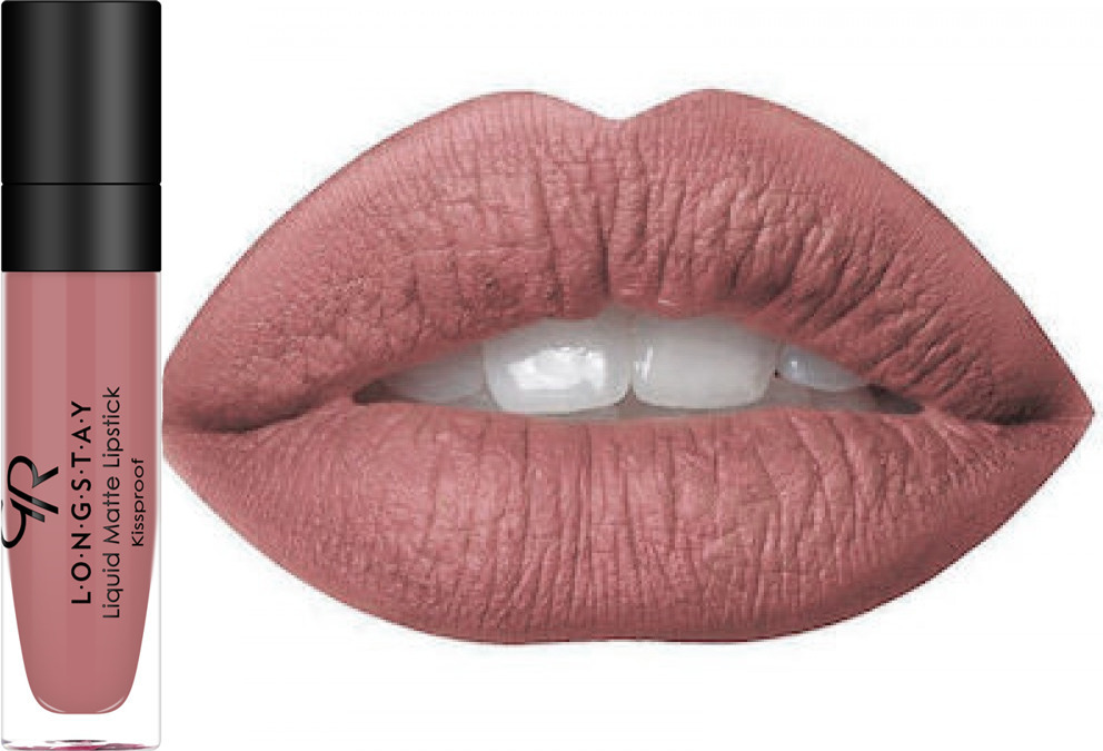 احمر شفاه جولدن روز لونج ستاي مات سائل، 34