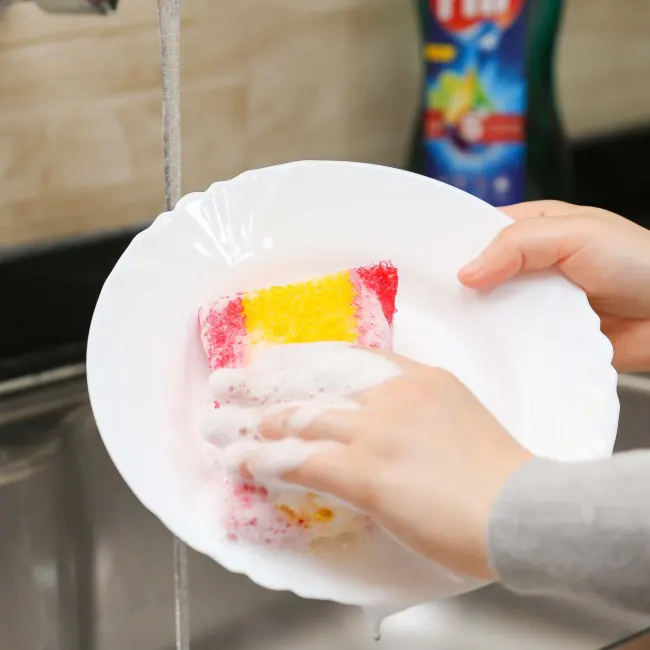 ليفة مطبخ اروبة الاقتصادية من وريتكس،1 قطعة،ألوان