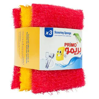 ليفة مطبخ قنفذ بريمو من وريتكس، 3 قطع،ألوان