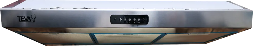 شفاط بلت ان تيفا مسطح ، 90 سم ، 3 سرعات ، ستانلس ستيل ، فضي ، DK9-621 X