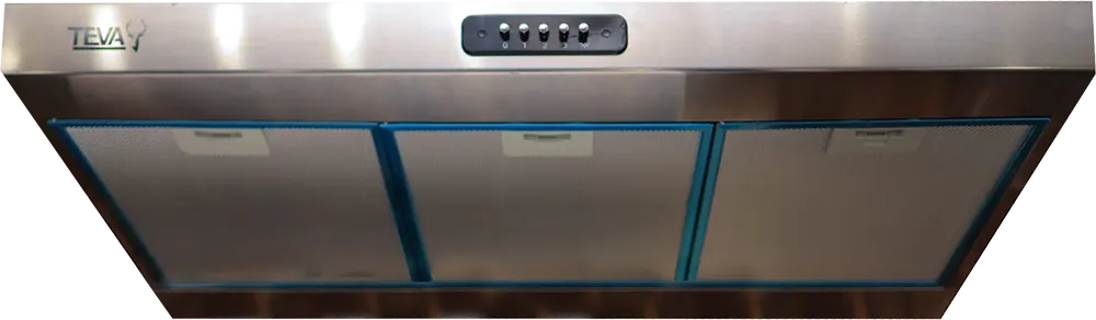 شفاط بلت ان تيفا مسطح ، 90 سم ، 3 سرعات ، ستانلس ستيل ، فضي ، DK9-621 X