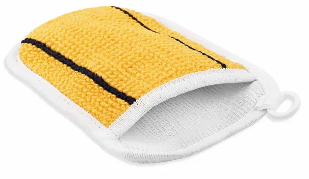 ليفة وريتكس بيضاوية ليفة يد، ليفة استحمام للجسم مضادة للجراثيم .