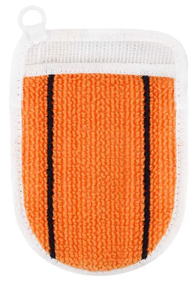 ليفة وريتكس بيضاوية ليفة يد، ليفة استحمام للجسم مضادة للجراثيم .