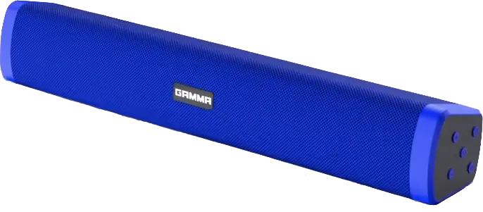 سماعة جاما لاسلكي محمولة، يو اس بي، بلوتوث، ازرق، GT-411