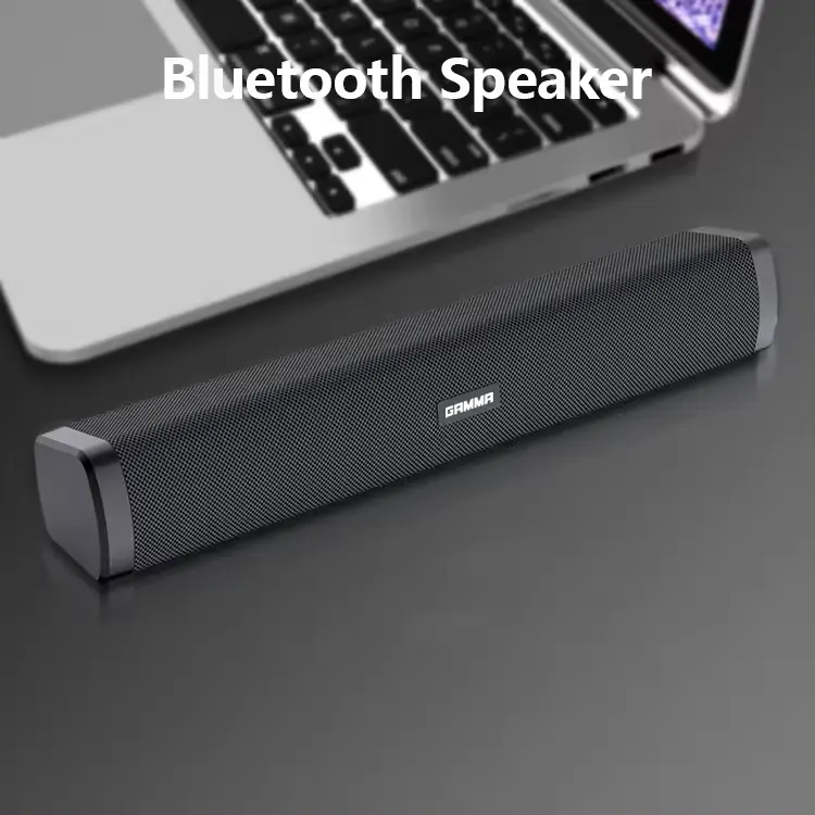 سماعة جاما لاسلكي محمولة، يو اس بي، بلوتوث، ازرق، GT-411