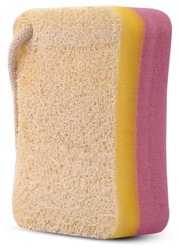 ليفة وريتكس ليفة اسفنجية مضادة للجراثيم، ليفة استحمام للجسم .