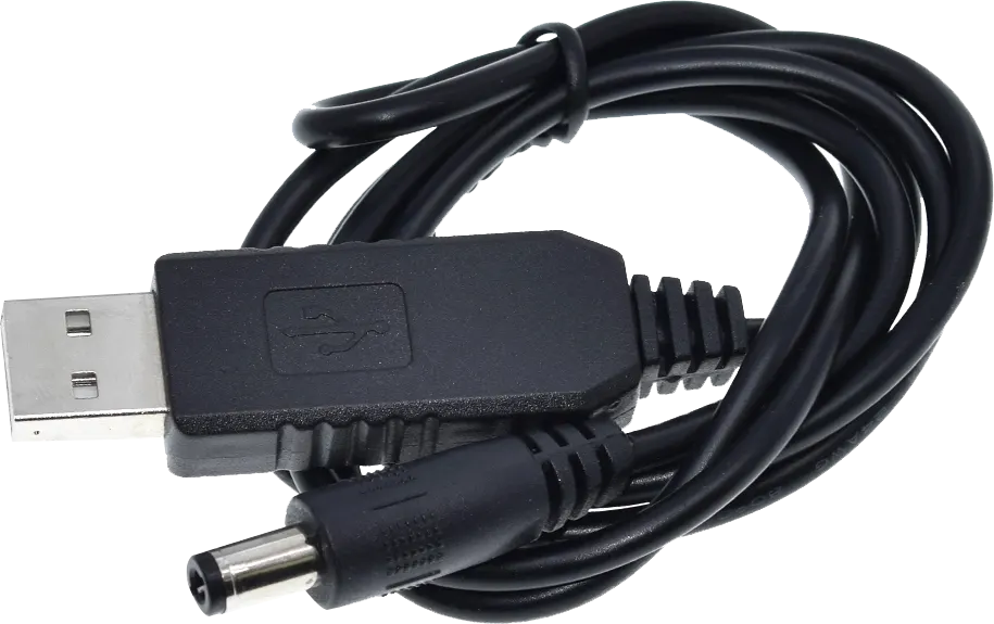 كابل باور ايه بلس ، يستخدم للراوتر ، 5 فولت - 12 فولت، أسود ، AB-53R