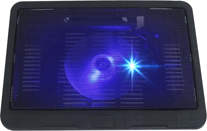 مروحة تبريد لاب توب جاما، 17 بوصة، 1 مروحة، أسود، GT-79