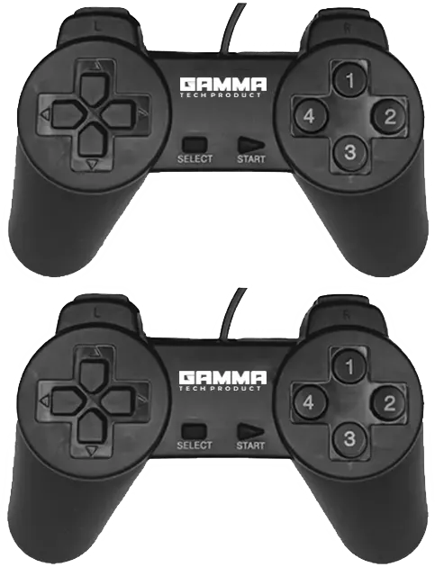 ذراع تحكم للكمبيوتر جاما، USB، أسود، GT-200