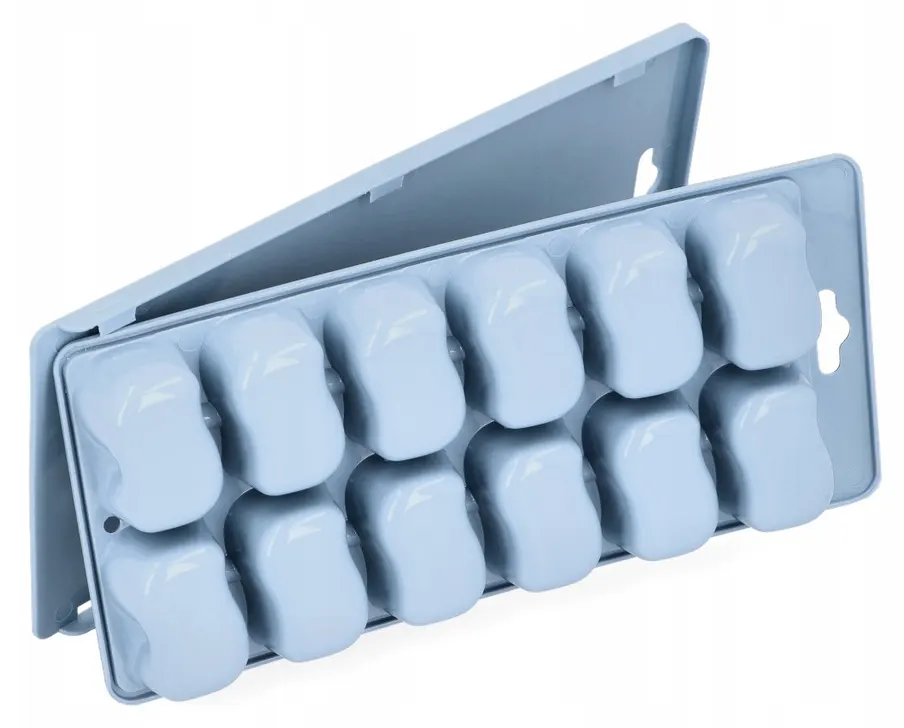 قالب ثلج مكعبات بغطاء من تيتيز ،بلاستيك ،ألوان، Ap-9002