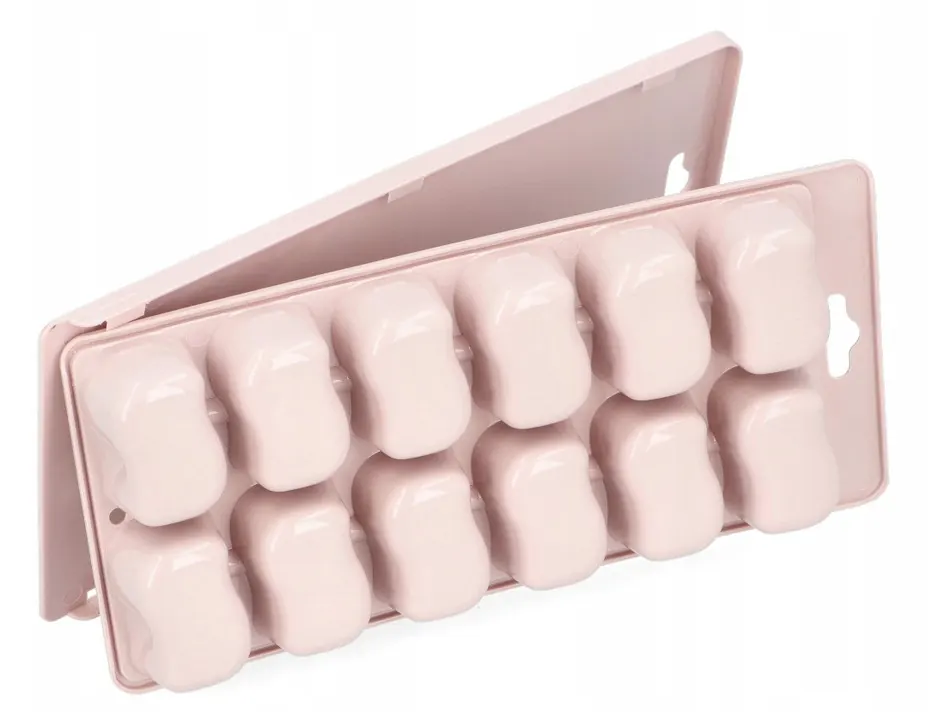 قالب ثلج مكعبات بغطاء من تيتيز ،بلاستيك ،ألوان، Ap-9002