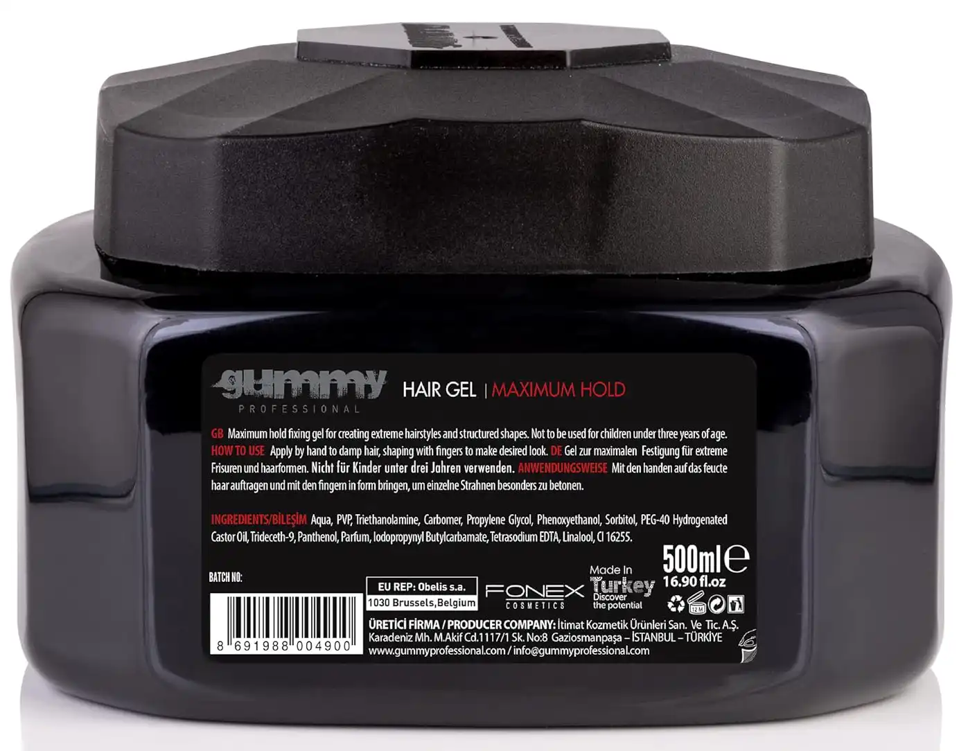 جل شعر جامي لأقصى ثبات فائق، 500 مل