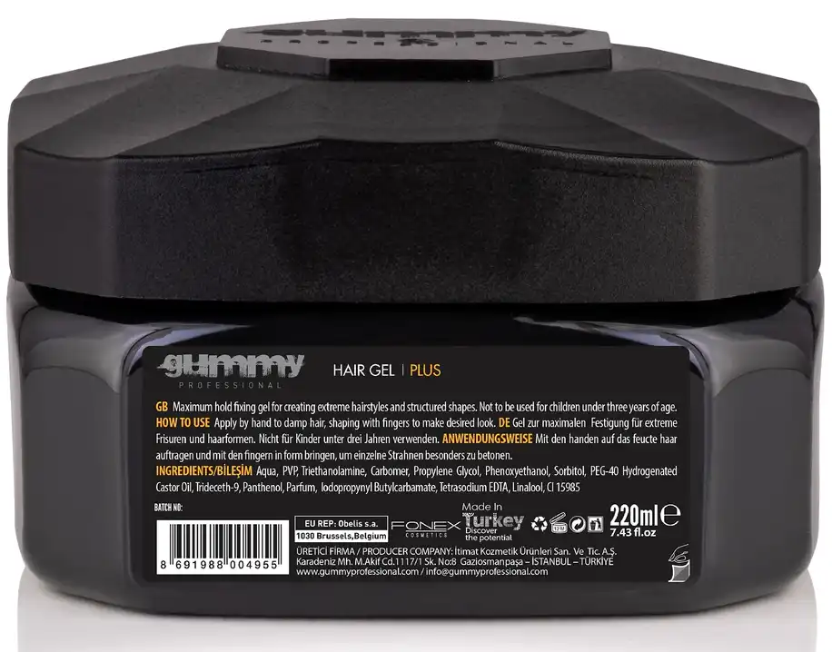 جل شعر جامي لأقصى ثبات فائق بلس، 220 مل