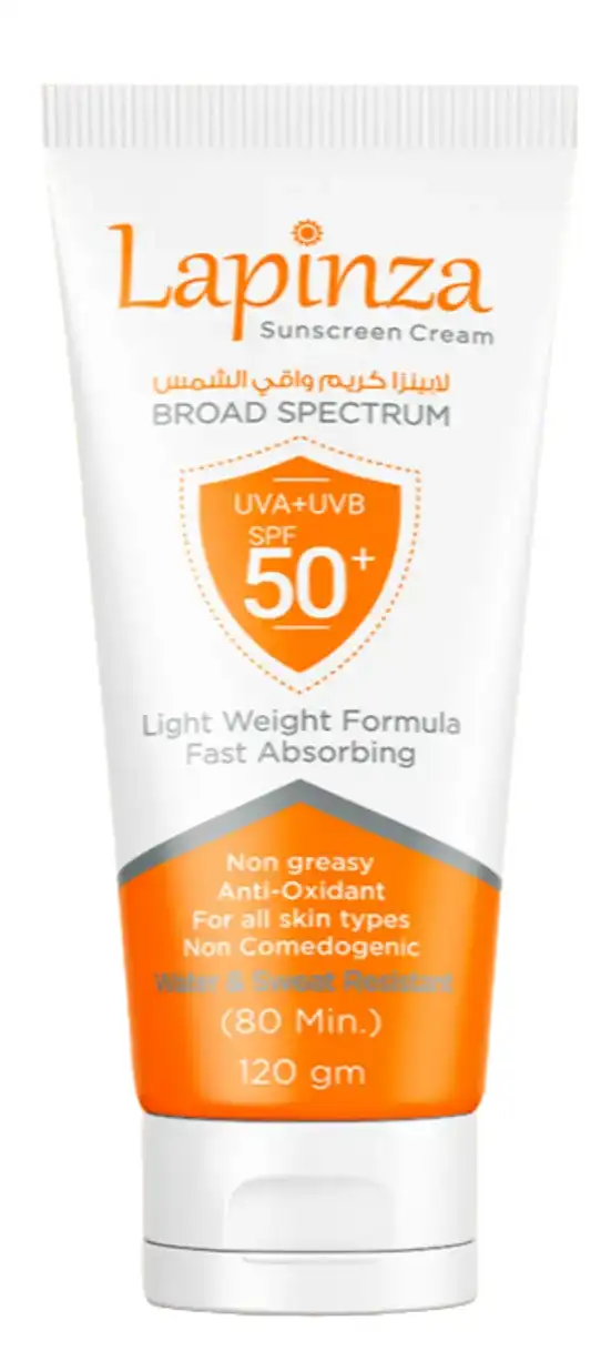 لابينزا صن بلوك ميلانو كريم بعامل حمايه 50+،واقي شمس لجميع انواع البشرة، 120 جم