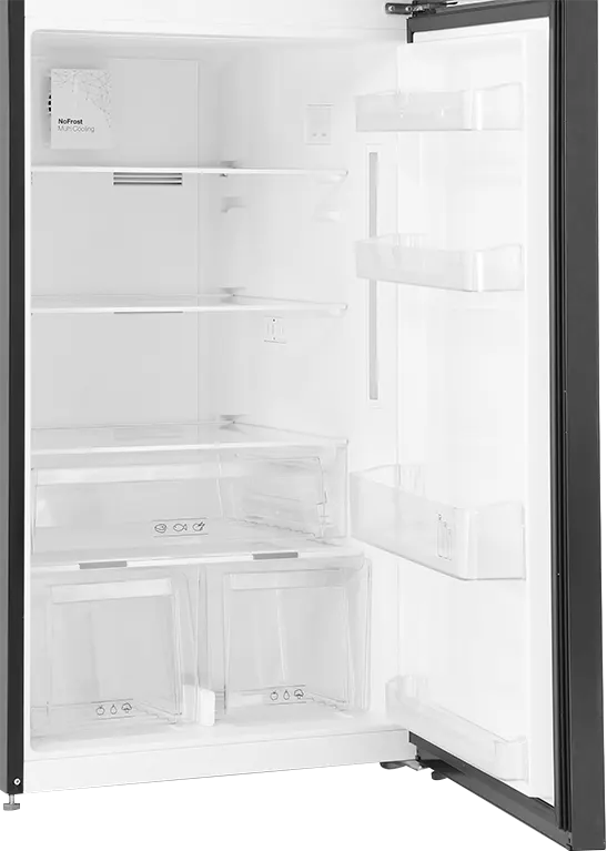 ثلاجة وايت بوينت نوفروست، 420 لتر، 2 باب، انفرتر، اسود، WPR463VB