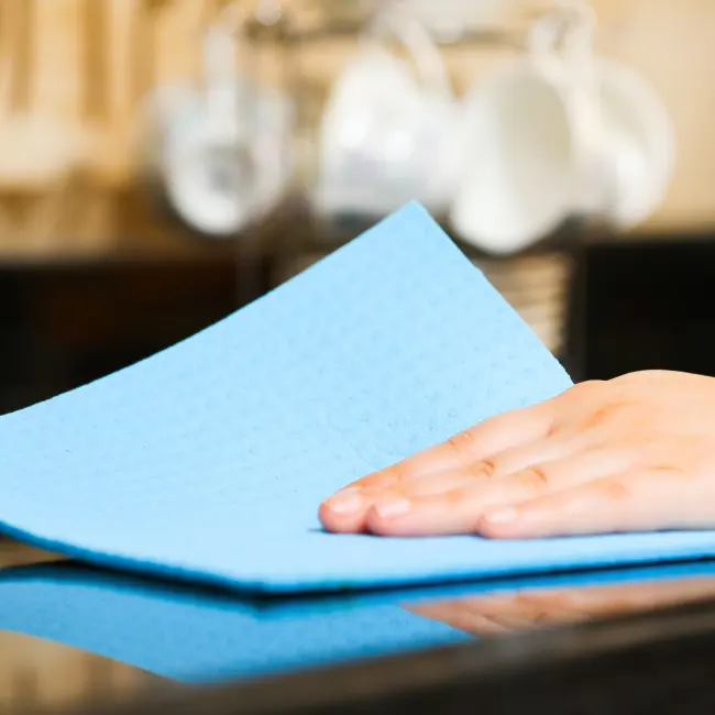 فوطة مطبخ أسفنجية سريعة الامتصاص من وريتكس، 3 قطع،ألوان