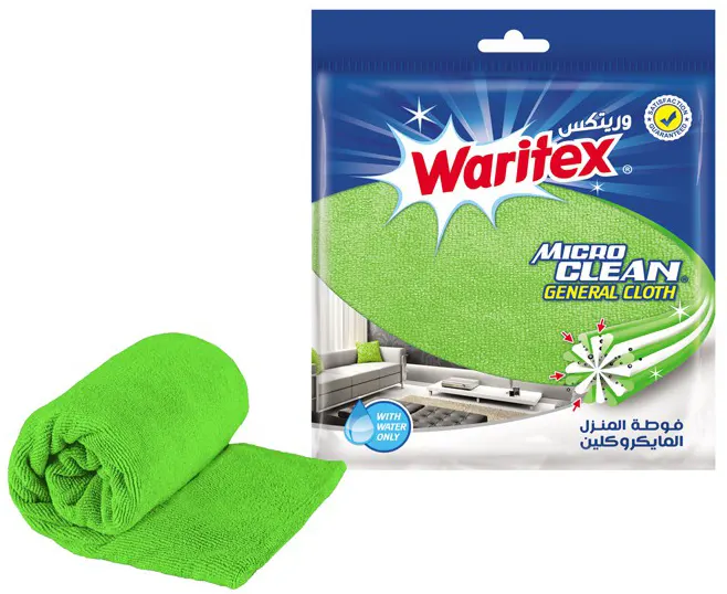 فوطة تنظيف منزلية ميكروكلين من وريتكس،1 قطعة، أخضر