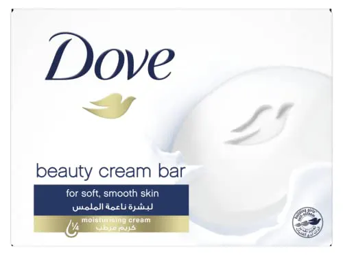 صابون دوف للبشرة، صابون كريم بيوتي لبشرة ناعمة الملمس، 90جم .