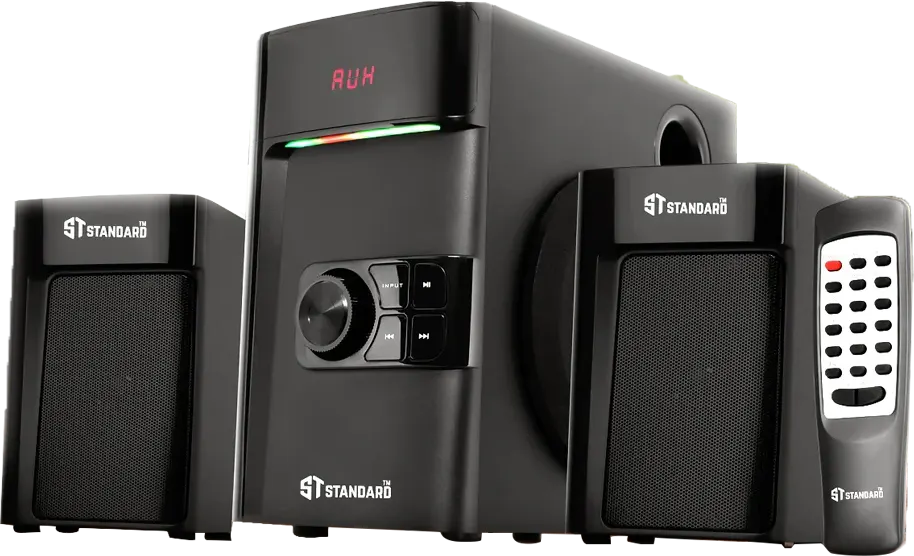 سماعات صب ووفر ستاندرد إمبيرور 2500، بلوتوث، منفذ يو اس بي، اسود