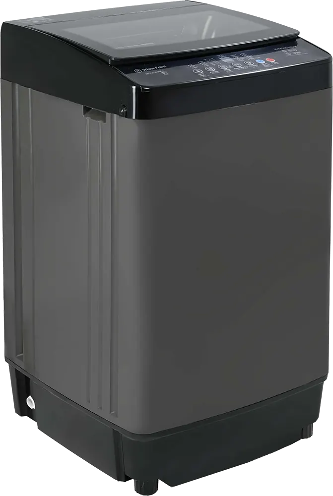 غسالة فوق اوتوماتيك وايت بوينت تحميل علوي، 10 كيلو، شاشة ديجيتال، رمادي غامق، WPTL10DGBAL