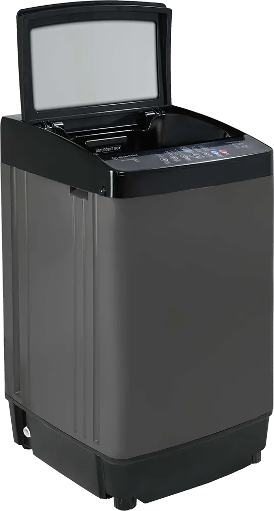 غسالة فوق اوتوماتيك وايت بوينت تحميل علوي، 10 كيلو، شاشة ديجيتال، رمادي غامق، WPTL10DGBAL