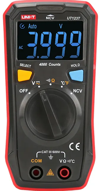 جهاز ملتيميتر ديجيتال  يوني ترند،600 فولت ، UT123T