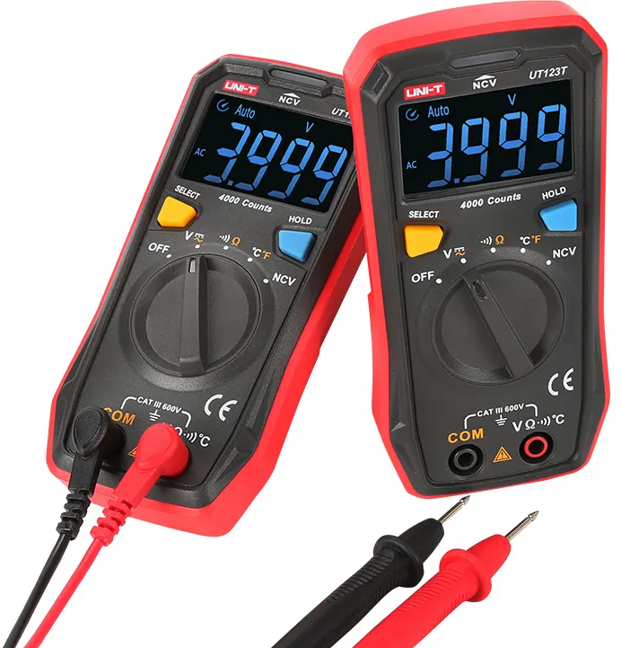 جهاز ملتيميتر ديجيتال  يوني ترند،600 فولت ، UT123T