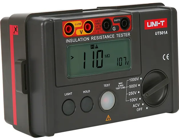 جهاز اختبار مقاومة العزل يوني ترند،ديجيتال،1.5 فولت، UT 501A