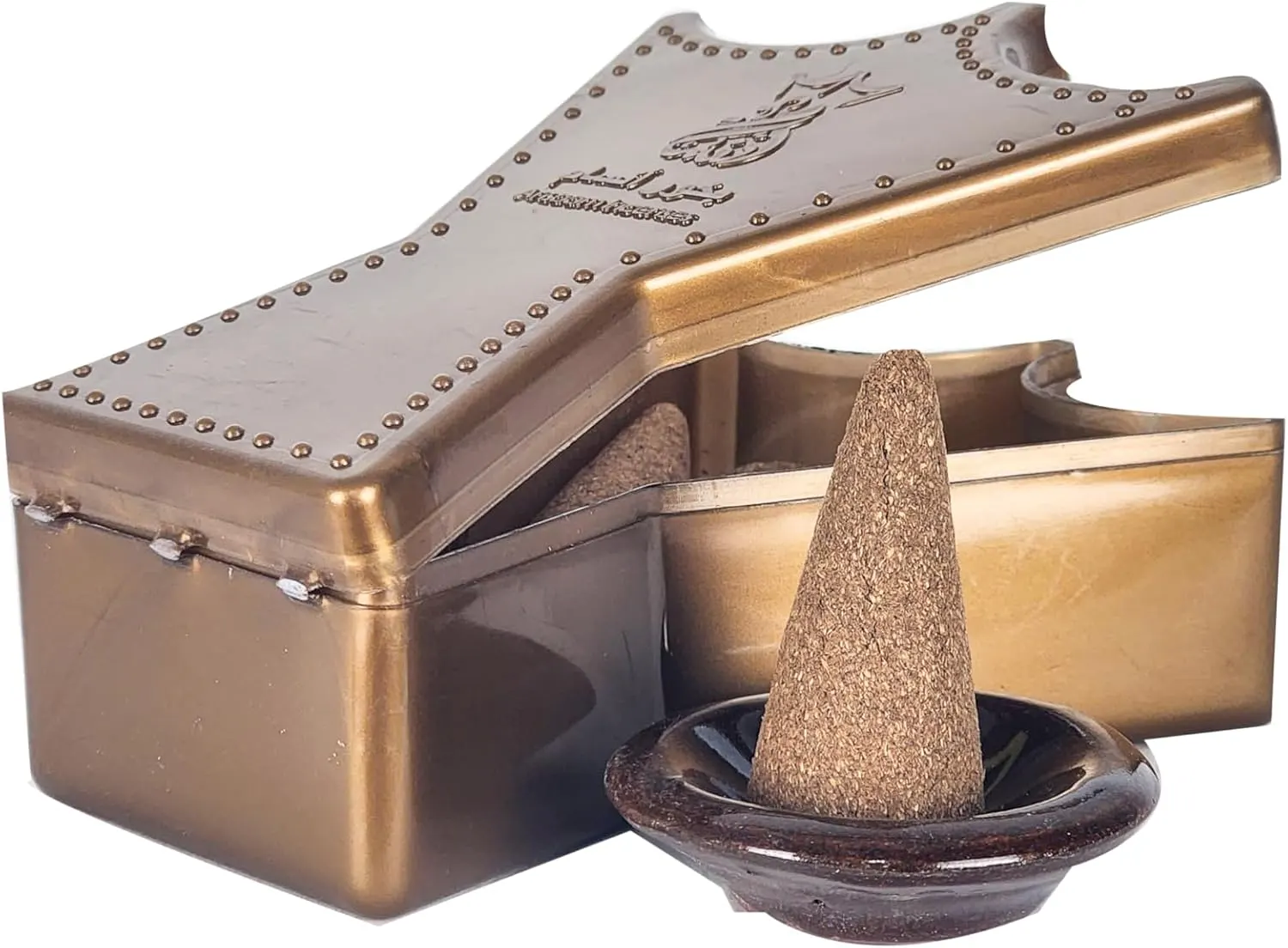 بخور زمرد هرمي من انسام ، 10 اقماع