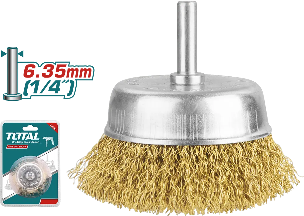 فرشاة توتال تولز أكس سلكية كباية، 2 بوصة، TAC33021