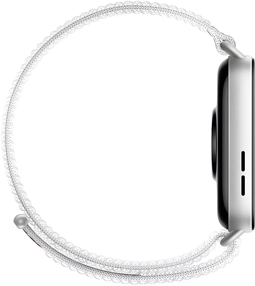 ساعة سمارت هواوي فيت 3 اصدار NFC، شاشة اموليد 1.82 بوصة، حزام نايلون، مقاومة للماء، رمادي