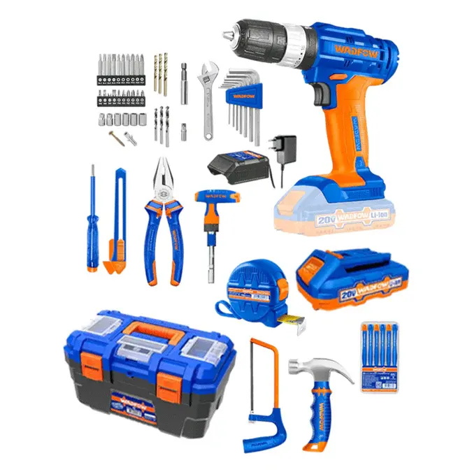 طقم شنيور متعدد وادفو، 20 فولت، 119 قطعة WDT1B119