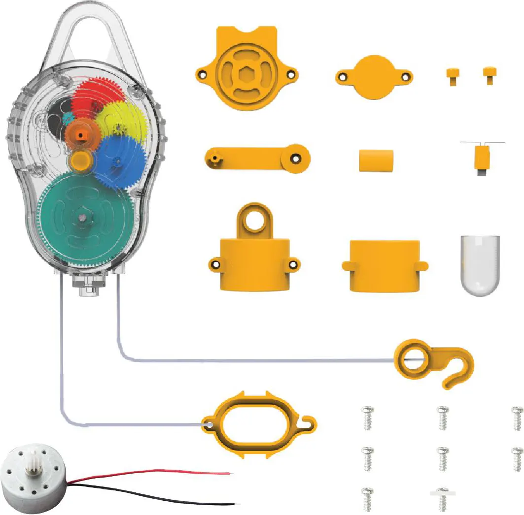 لعبة تجميع مصباح موفر للطاقة جرين ساينس من فور ام، متعددة الألوان