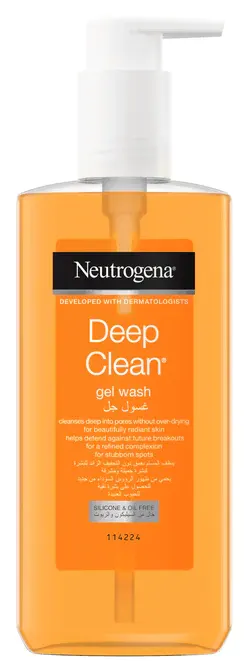 غسول نيتروجينا جل يومي عميق المفعول، 200 مل