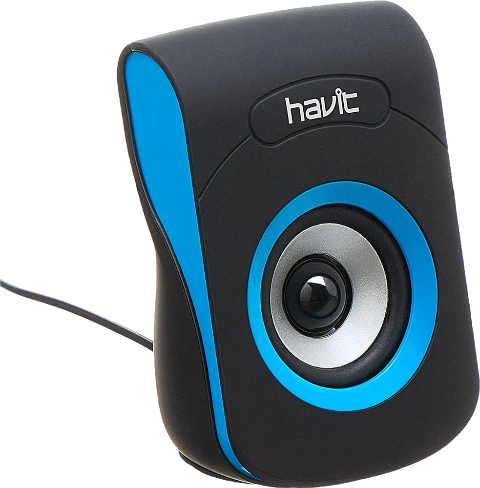 سماعات كومبيوتر هافيت سلكية ، منفذ USB، أسود، HV-SK599