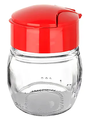 ملاحة زجاج بغطاء من تيتيز، 80 مل،ألوان متعددة، KC-204