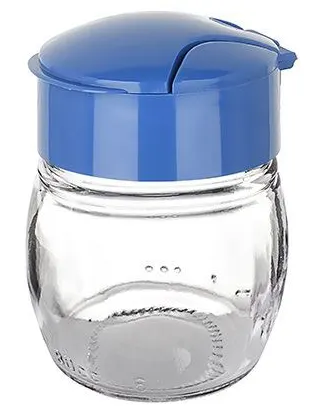 ملاحة زجاج بغطاء من تيتيز، 80 مل،ألوان متعددة، KC-204