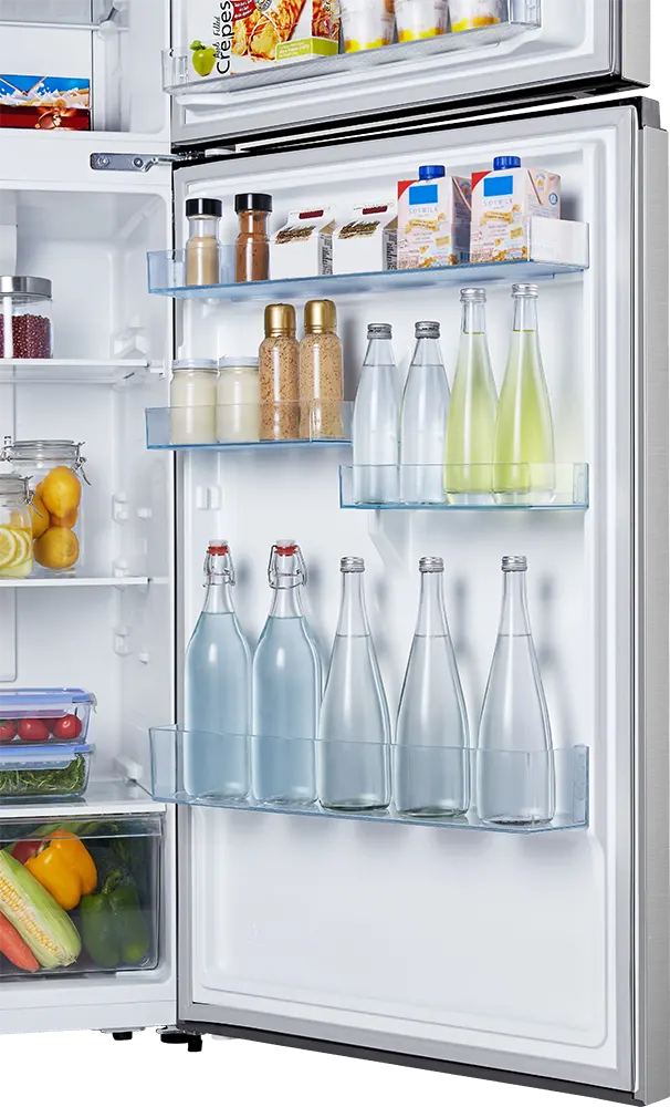 ثلاجة هايسنس نوفرست، 461 لتر، 2 باب، فضي، RT3N461NCCA