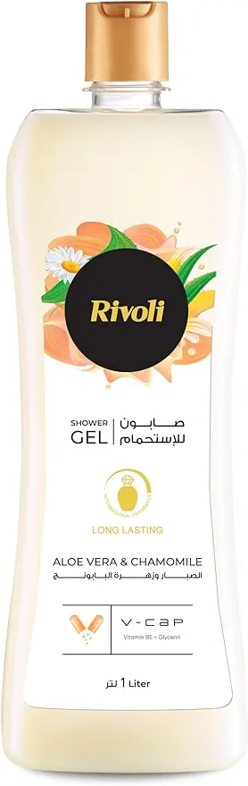 شاور جل بالصبار وزهرة البابونج من ريفولى 1 لتر