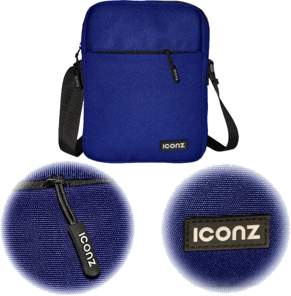 شنطة كروس من ايكونز، 9 انش، ازرق، 1035