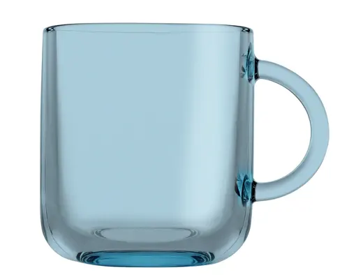 طقم مج ايكونك من باشابتشي، 245 مل،6 قطع،تركواز، 55192