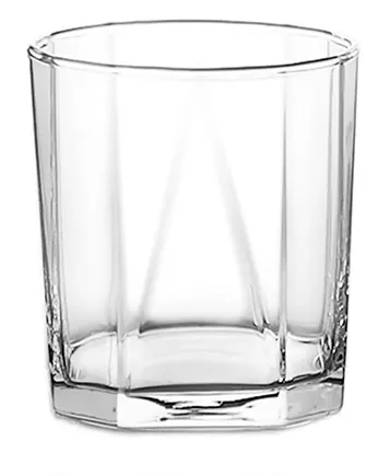 طقم كوب بيراميدز من اوشن ،330 مل،6 قطع،شفاف