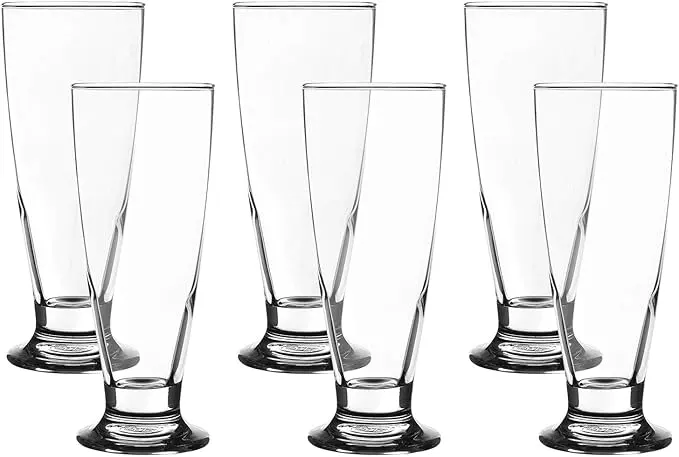 طقم شوب تيارا فوتيد من اوشن ، 395 مل،6 قطع،شفاف