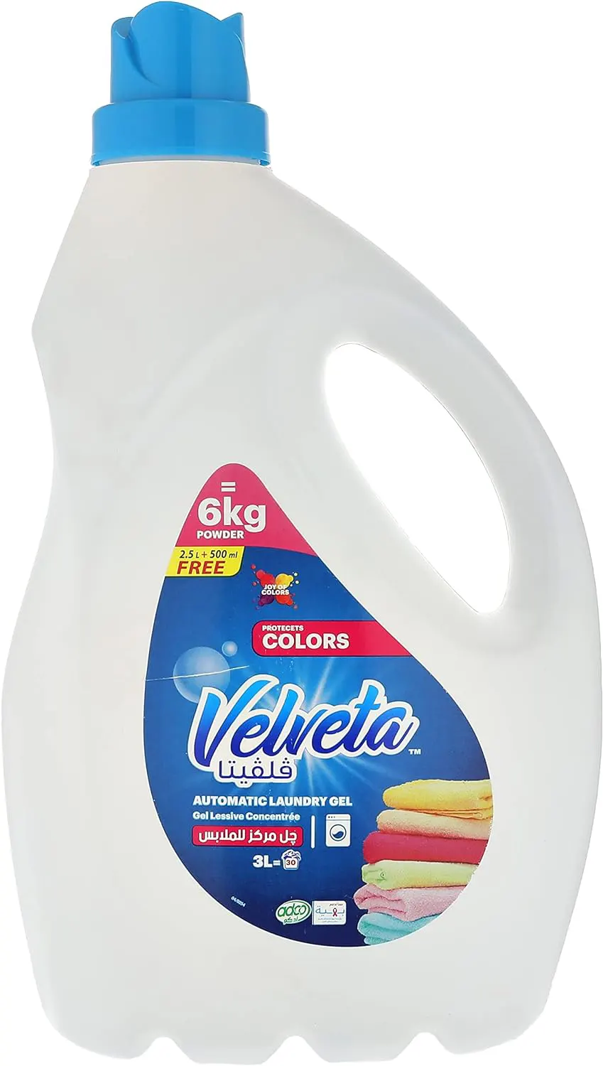 فلفيتا جل أوتوماتيك للملابس الالوان ،3 لتر