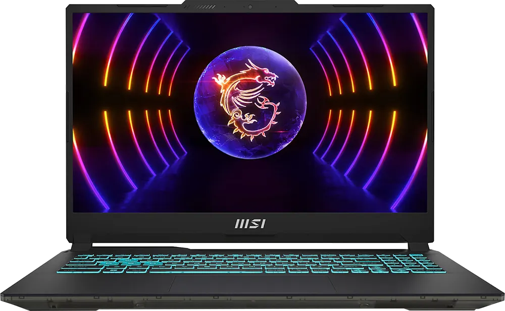لابتوب msi سايبورج 15 A13VF، انتل كور™ I7-13620H، الجيل الثالث عشر، رامات 16 جيجابايت، هارد ديسك 512 جيجابايت SSD ، كارت شاشة NVIDIA® GeForce RTX™ 4060 سعة 8 جيجابايت GDDR6، شاشة 15.6 بوصة FHD، دوس، أسود