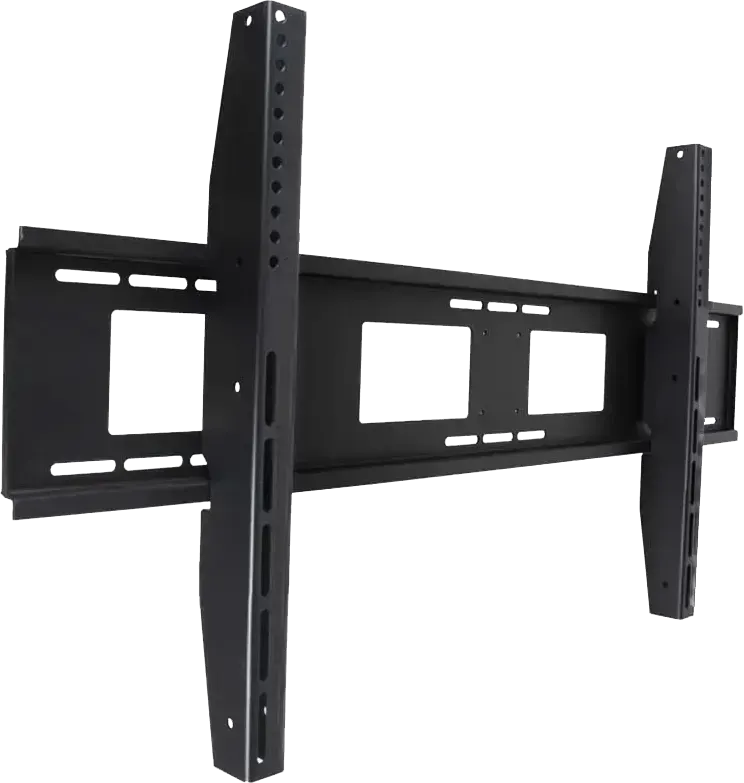 حامل شاشة حائطي ثابت ماستر ، (80-120) بوصة، أسود، MT-5000