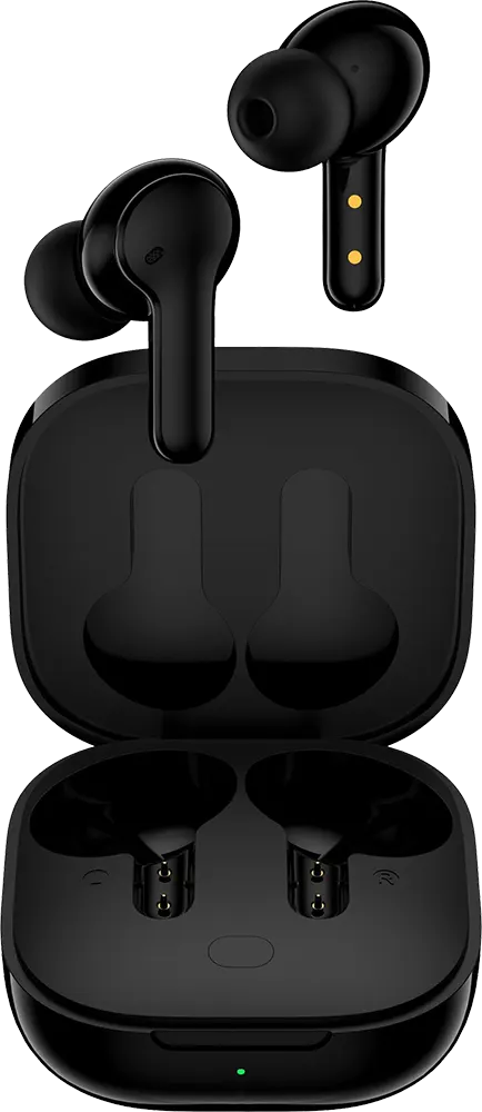 سماعات أذن لاسلكية QCY T13 ANC، بلوتوث 5.3، مقاومة للماء، بطارية 380 مللي أمبير، أسود