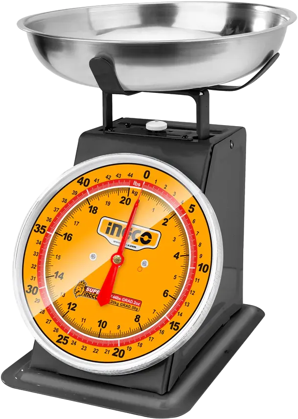 ميزان انكو كهربائي، 20 كيلو، أسود*أصفر، HESA3203