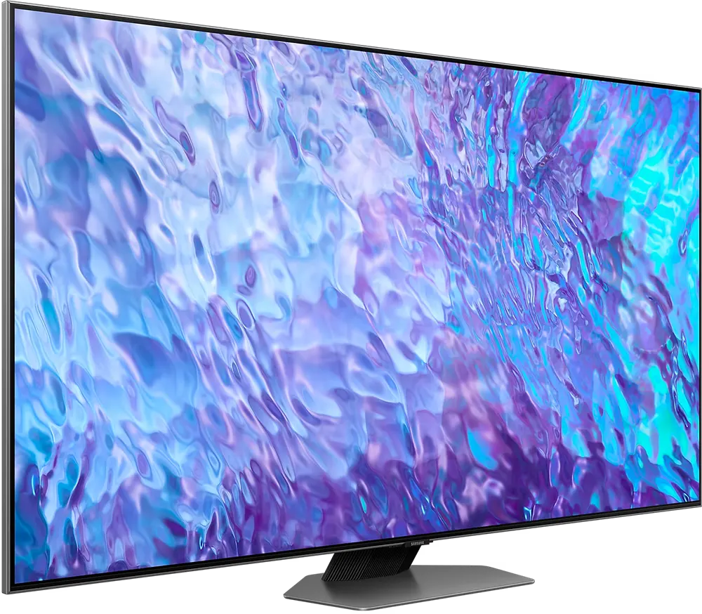 شاشة سامسونج، 55 بوصة، سمارت، QLED، دقة 4K، رسيفر مدمج، QA55Q80DAUXEG