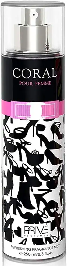 معطر ميست منعش للجسم كورال للنساء من برايف , 250 مل